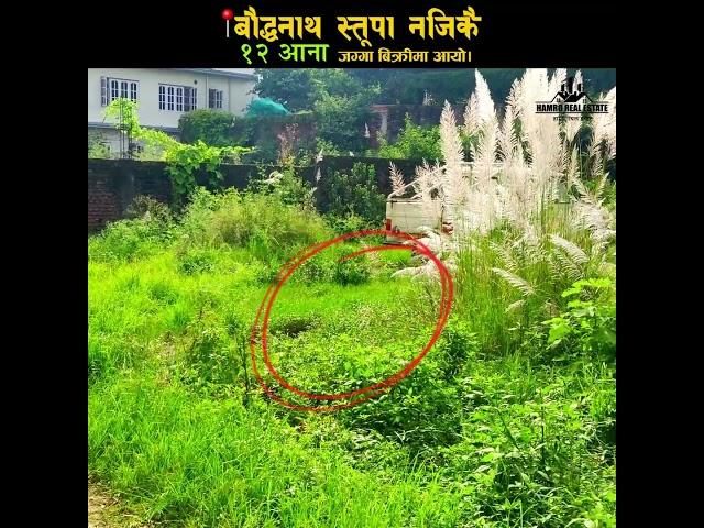 काठमाडौँ  बौद्धको जग्गा बिक्रीमा | Land on sale at Bouddha Kathmandu.