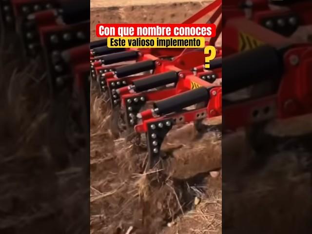 Implementos Agrícolas Especiales‼️ #agro #mundoagronomico #implementos #suelo #soil #tractor #shorts