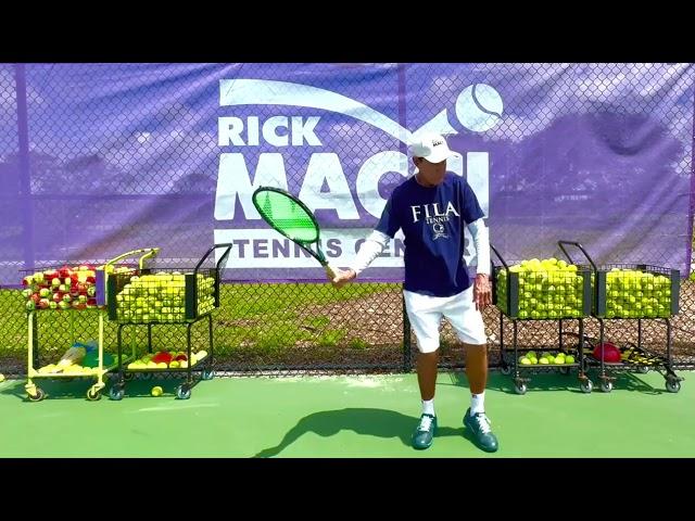 Improve your forehand immediately! Understand the flip! - Rick Macci