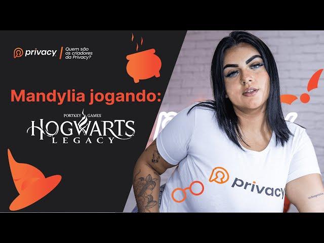 CRIADORA DE CONTEÚDO E GAMER JOGA HOGWARTS LEGACY NA PRIVACY EP.03