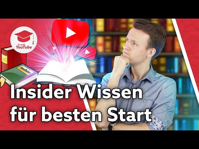 Neue YouTuber wachsen schneller, wenn sie diese Dinge wissen!