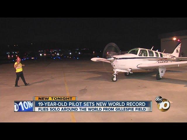 19-year-old pilot Matt Guthmiller sets new world record for flight