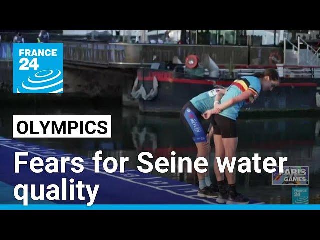 Olympics: Fears for Seine water quality as second day of triathlon training cancelled • FRANCE 24