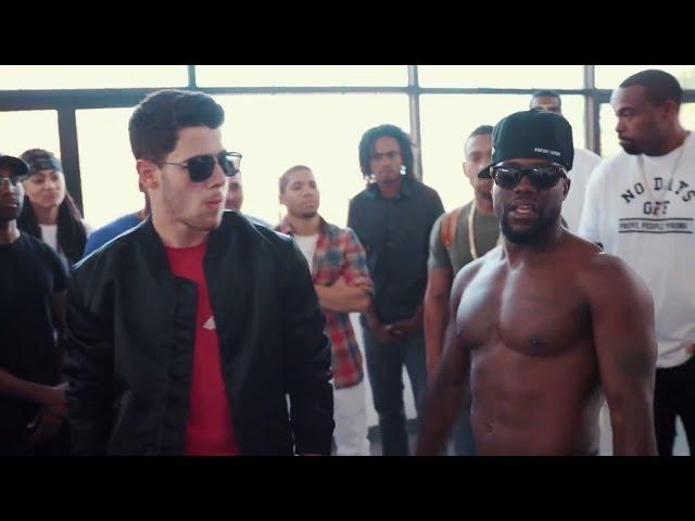 Vanilla Wafer vs Chocolate Droppa | Nick Jonas & Kevin Hart