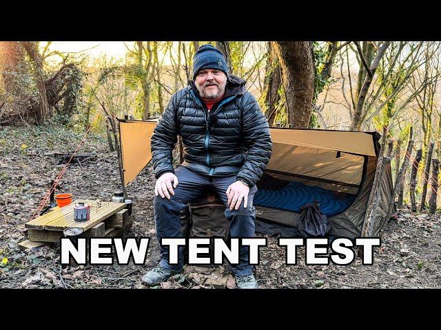 Camping in an Urban Woodland - Bivy Tent Camp