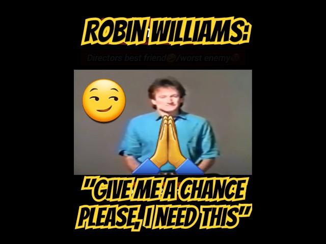 Robin Williams: "PleaseI need this!!" #shorts #robinwilliams #outtakes