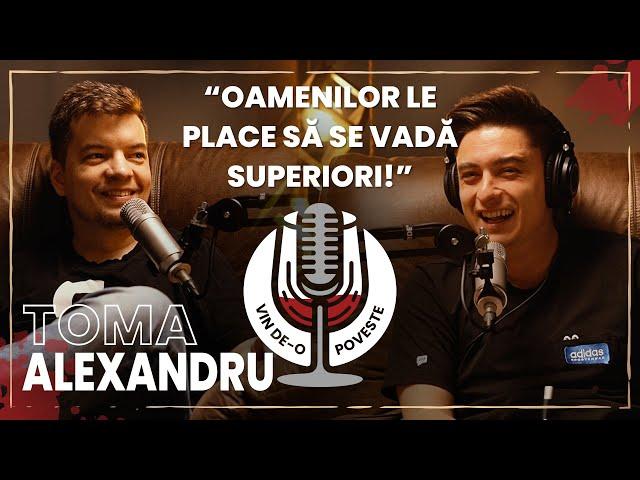 TOMA ALEXANDRU:"TOTI CRED CA POT FACE STAND-UP!" | VIN DE-O POVESTE by RADU TIBULCA| PODCAST | #177