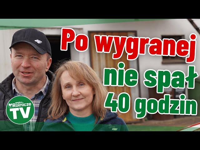 Nie spał przez 40 godzin, gdy dowiedział się, że wygrał. Takiej maszyny się nie spodziewał!