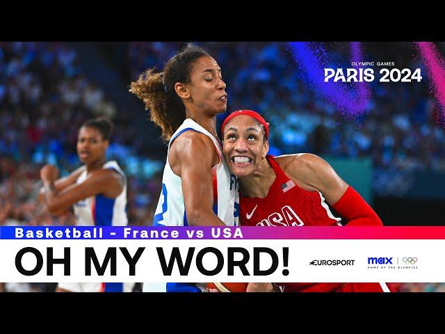 A REMARKABLE END TO A GAME ⏰ | Women's Basketball - France vs USA | #Paris2024