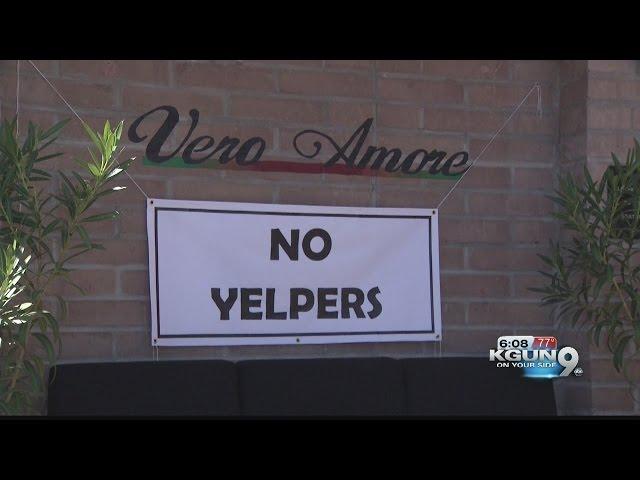 No Yelpers! Tucson restaurant launches all out war with Yelp