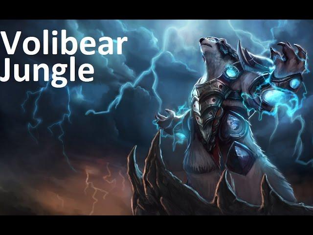 League of Legends - Volibear Jungle - Full Game Commentary