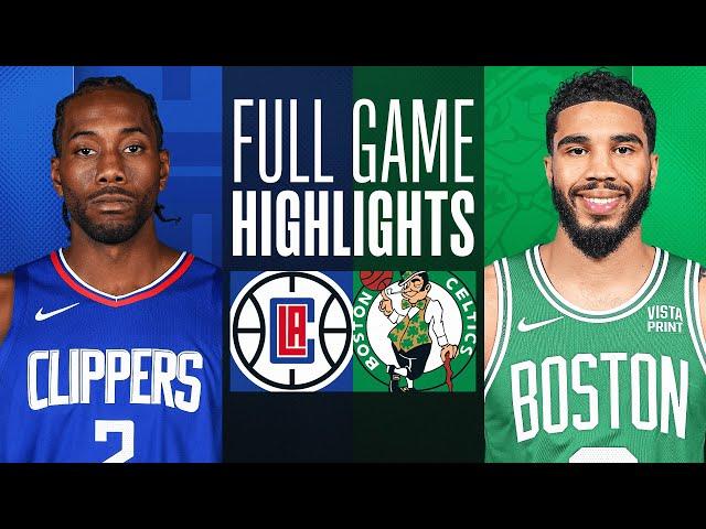 CLIPPERS at CELTICS | FULL GAME HIGHLIGHTS | January 27, 2024