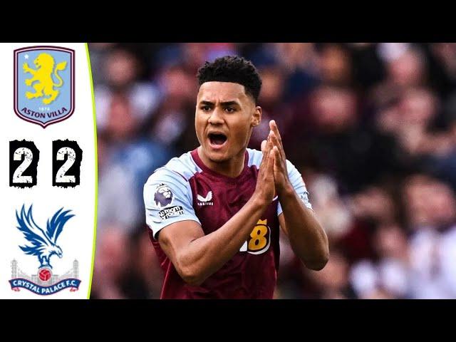 Aston Villa vs Crystal Palace 2-2 Highlights Premier League 2024