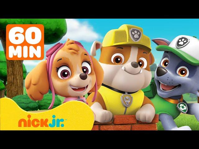 Paw Patrol | ¡Rubble y PAW Patrol hacen el rescate definitivo! |1 hora | Nick Jr. en Español