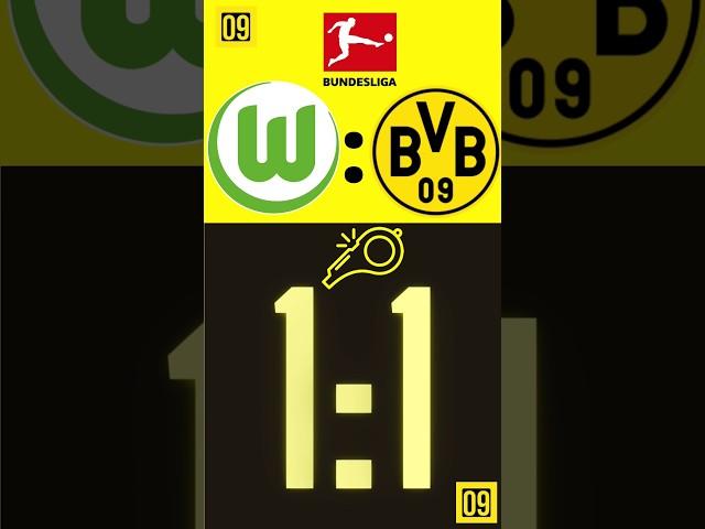 Remis gegen VfL Wolfsburg #bvb #bvb09  #borussiadortmund #vflwolfsburg #wolfsburg #borussiadortmund