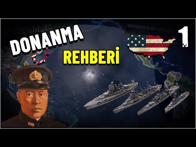 DENİZLER - KOMUTANLAR - GÖREVLER | DONANMA REHBERİ #1 | HEARTS OF IRON 4