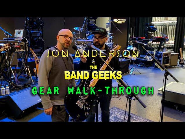 Tour Gear Walk-Through - Jon Anderson & The Band Geeks