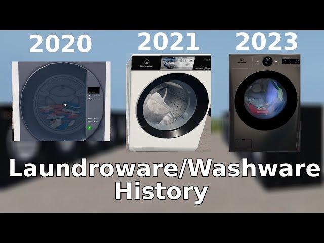 Laundroware/Washware History | 2020 - 2023 -  TBA 2024