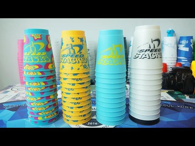 Unboxing 4 sets of Speed stacks cups!!!