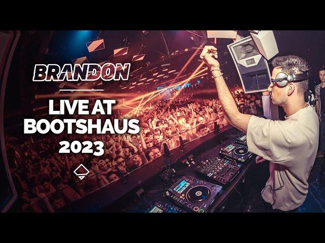 BRANDON live at Bootshaus 2023 | Opening Set for @JamesHype