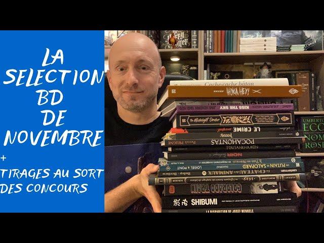 La sélection BD de Novembre