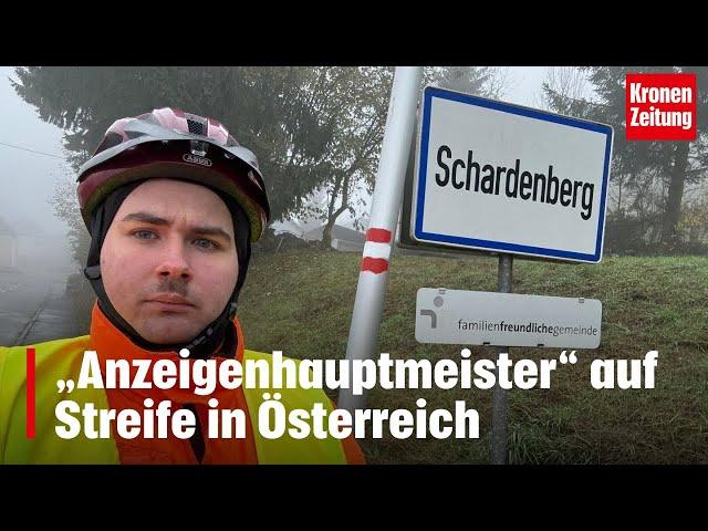 Falschparker gesucht: deutscher „Anzeigenhauptmeister“ in Österreich unterwegs | krone.tv NEWS