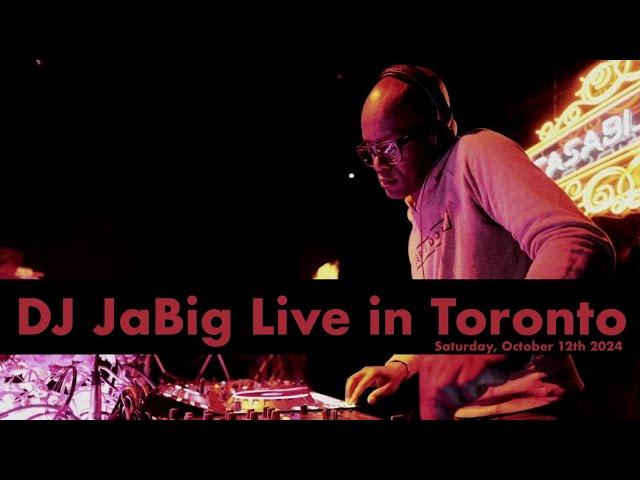 Afro House, Soulful House Music Club DJ Mix Set by JaBig - Live in Toronto