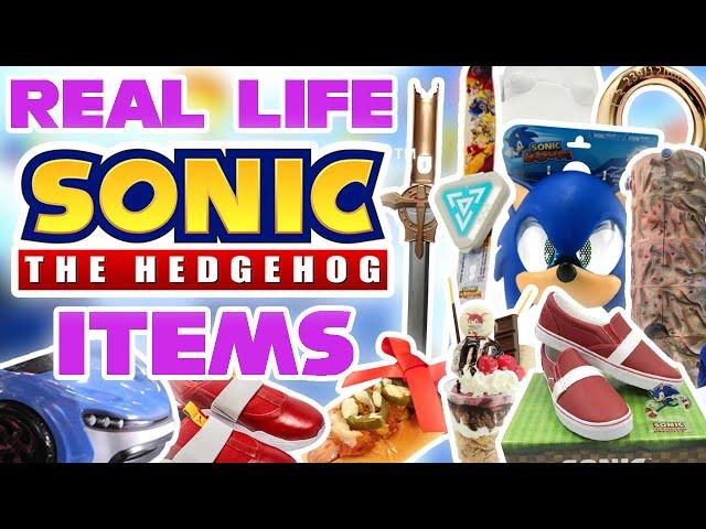 In World Sonic The Hedgehog Merch!