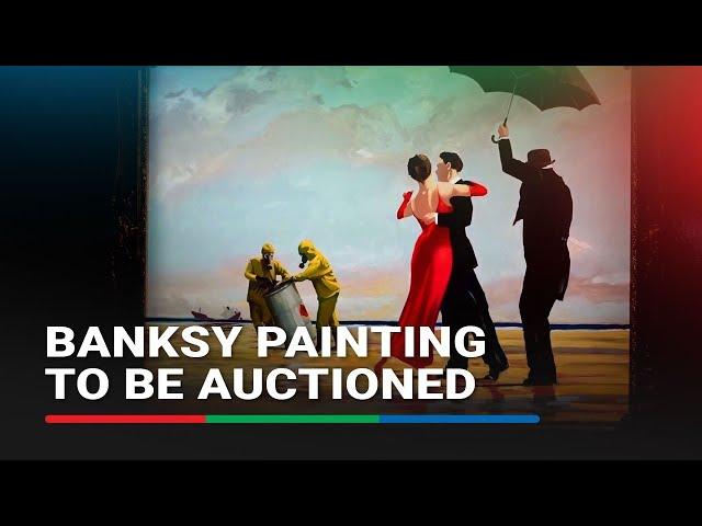 Rare Banksy painting, owned by blink-182's Mark Hoppus, heads to auction | ABS-CBN News