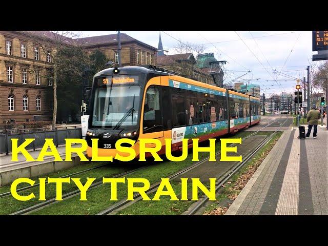 German City Karlsruhe City tour by City Train| Amazing View of the City Market