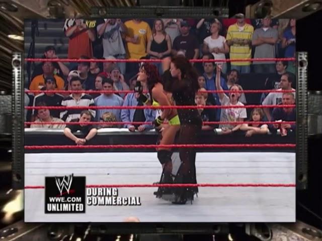 WWE Unlimited Segment Victoria and Candice Michelle Raw 3/13/2006