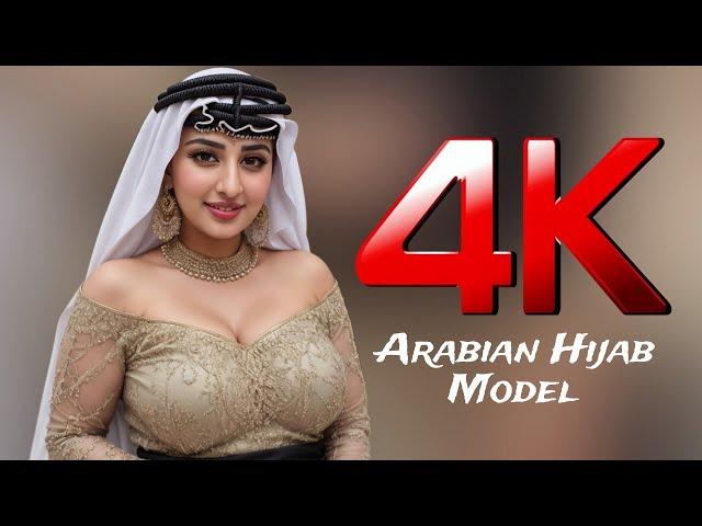 Arabian Hijab Lookbook: Plus Size Model Edition