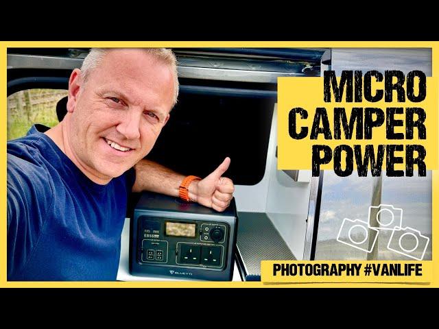 Powering a Photographer's Micro Camper | Bluetti EB55 | Photo Vanlife