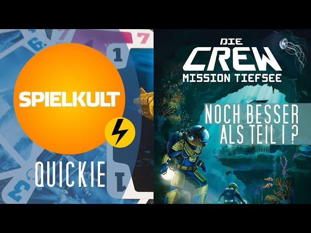 Die Crew 2: Mission Tiefsee // Kartenspiel // Kurz-Review