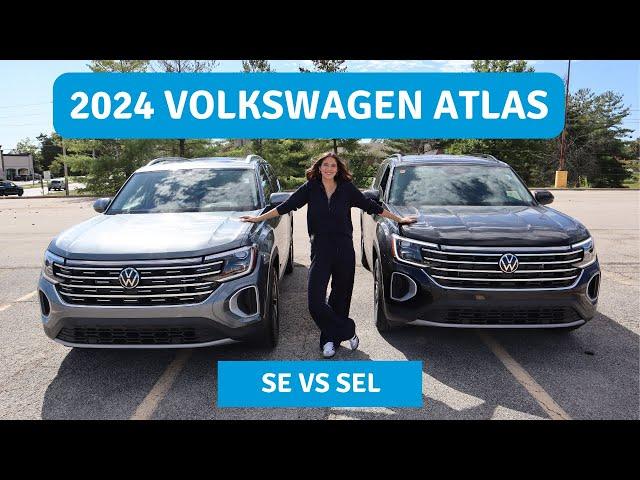 2024 Volkswagen Atlas SE vs SEL