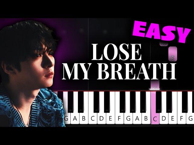 Stray Kids - Lose My Breath (Feat. Charlie Puth) - EASY Piano Tutorial