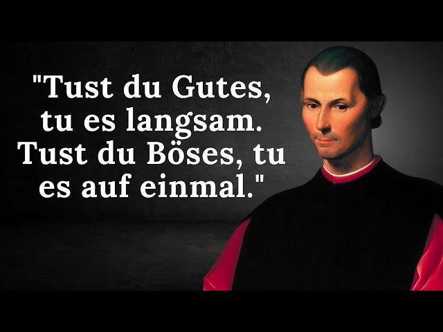 Machiavelli Zitate: Macht, Führung und politische Strategien enthüllt