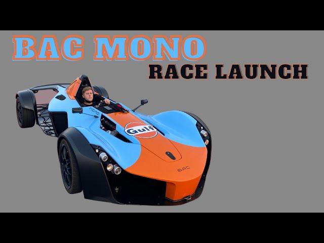 BAC Mono Gulf Livery let lose on track