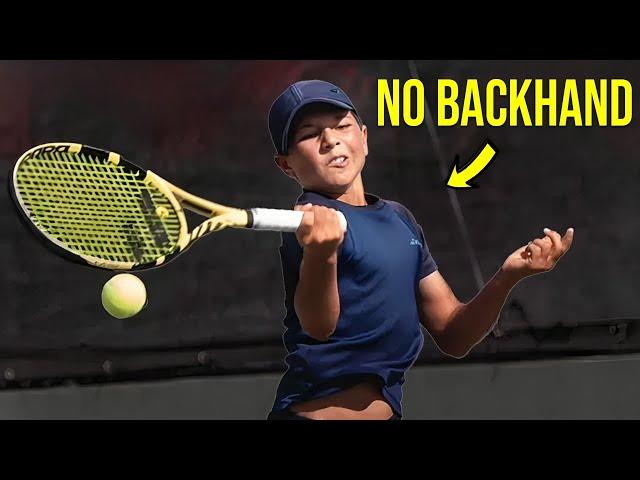 The Tennis Prodigy with TWO FOREHANDS! (Next World #1 ? | Most Unorthodox Player EVER)