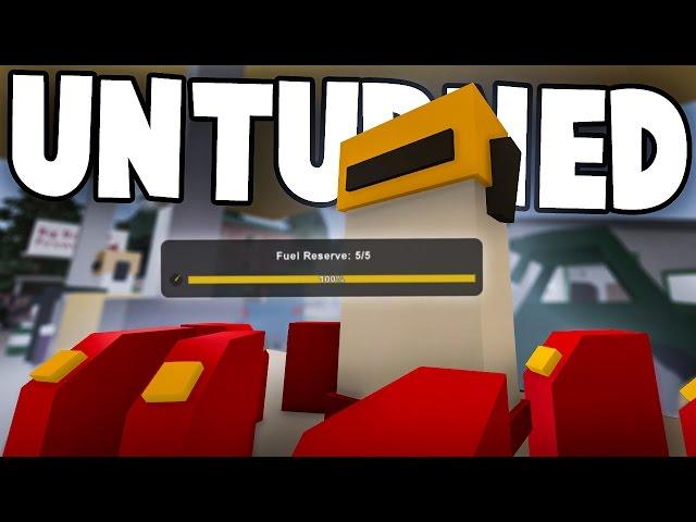 Unturned 3.14.13.0: Fuel/Water Reserves & Tank Traps!!!