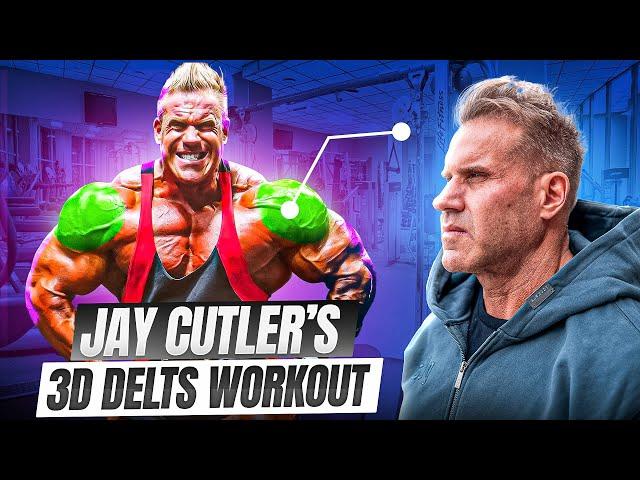 HOW I BUILT 'GORILLA SUIT' SHOULDERS | 3D DELTS ROUTINE