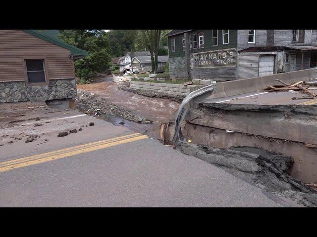 Trout Run devastated by Debby