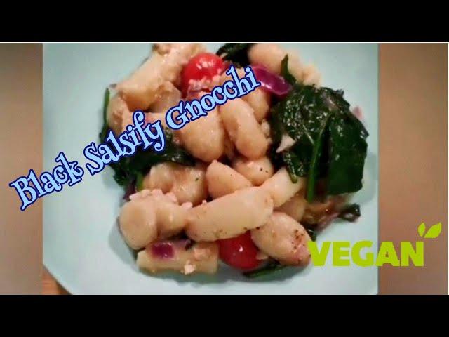 Black Salsify Gnocchi