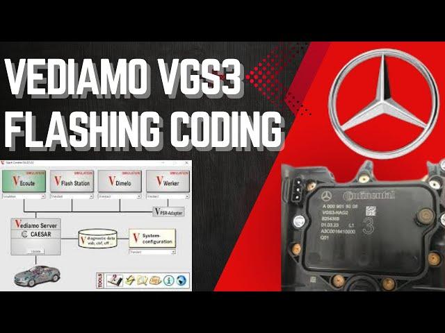 MB VGS3 Flashing & Coding With Vediamo