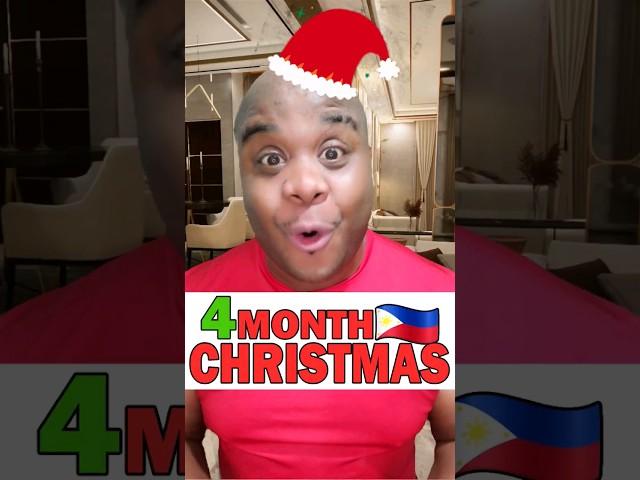 The Philippines celebrate Christmas for 4 months! #shorts