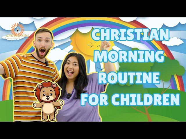 Christian Fun Morning Routine for Children! | Affirmations, Games, Jesus, Singing & Dancing!