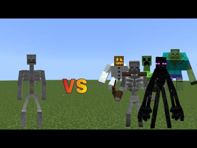 Mutant Skeleton (Simple Mutant) vs Mutant Monsters | Minecraft Java | Mob Battle