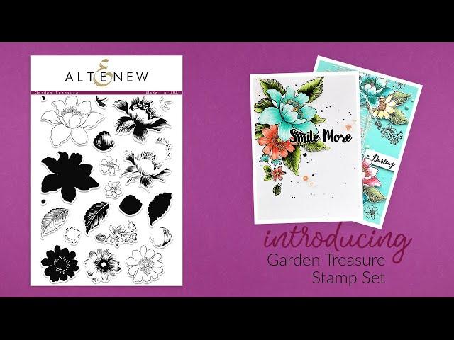 Altenew Stamps Intro - Garden Treasure