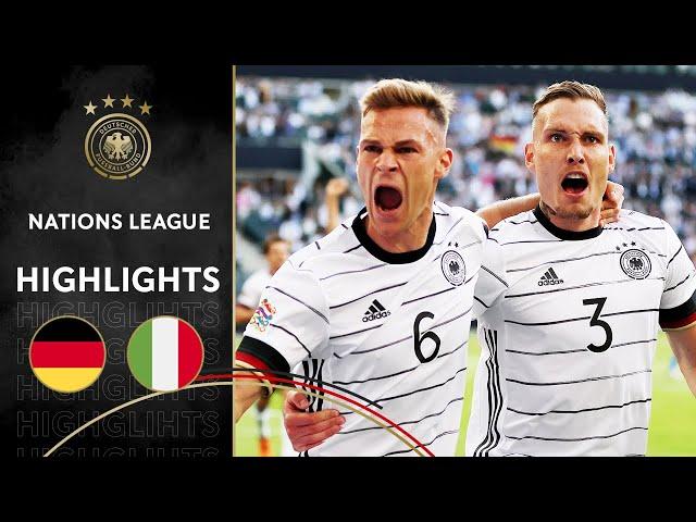 Germany stun Italy in 7-goal-match | Germany vs. Italy 5-2 | Highlights | Nations League