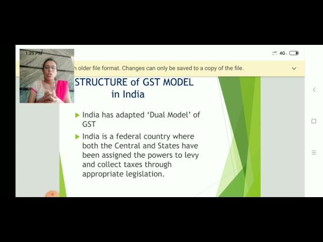 Structure of GST in India